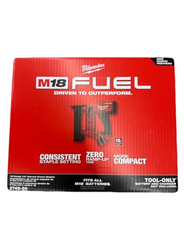 Milwaukee Electric - M18 Fuel 18GA 1/4 Narrow Crown Stapler