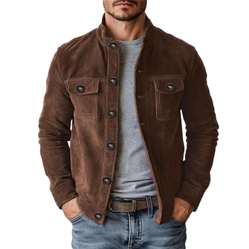 Veste cuir homme respirante coupe oversize veste chic