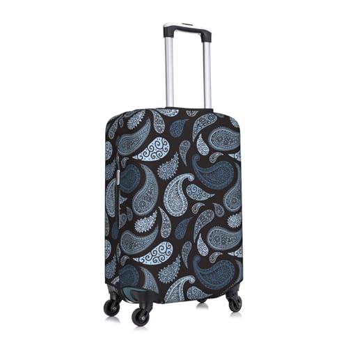 Paisley Pattern No.9073 Luggage Cover Protector Anti-Scratch Washable Fits 18-32 Inch Luggage-Large3