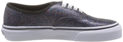 Image of Vans Boy's Sneakers, Black(Iridescent Glitter Black), UK 2