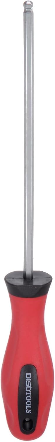 HARFINGTON Ball Head Hex Screwdriver 4mm x 125mm Magnetic Ball End Hexagonal Precision Screw Driver Hex Design Wrench