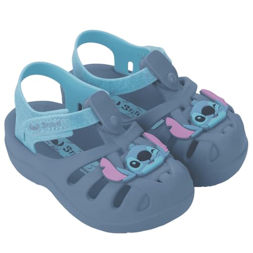 Sandália Babuche Grendene Kids Baby Lilo E Stitch (Azul, BR, Criança de 1 a 3 anos, Numérico, 22)