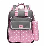 DISEÑO - La mochila escolar REGENBOGEN está equipada con características prácticas y cómodas que facilitan el transporte del niño.