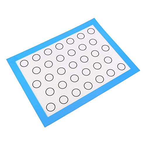 Tapete de silicona para hornear Macarrón, Tapete antiadherente para hornear masa para enrollar pastel pizza pan