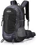 G4Free 35L Hiking Backpack Water Resistant Outdoor Sports Travel Daypack Lightweight with Rain Cover for Women Men