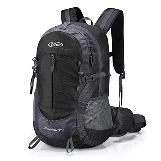 Lightweight Water-Resistant Hiking Backpack