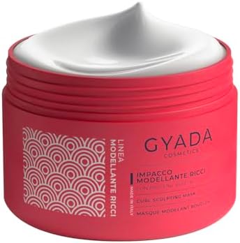GYADA COSMETICS, Impacco Modellante Ricci, per Capelli Sfibrati e...