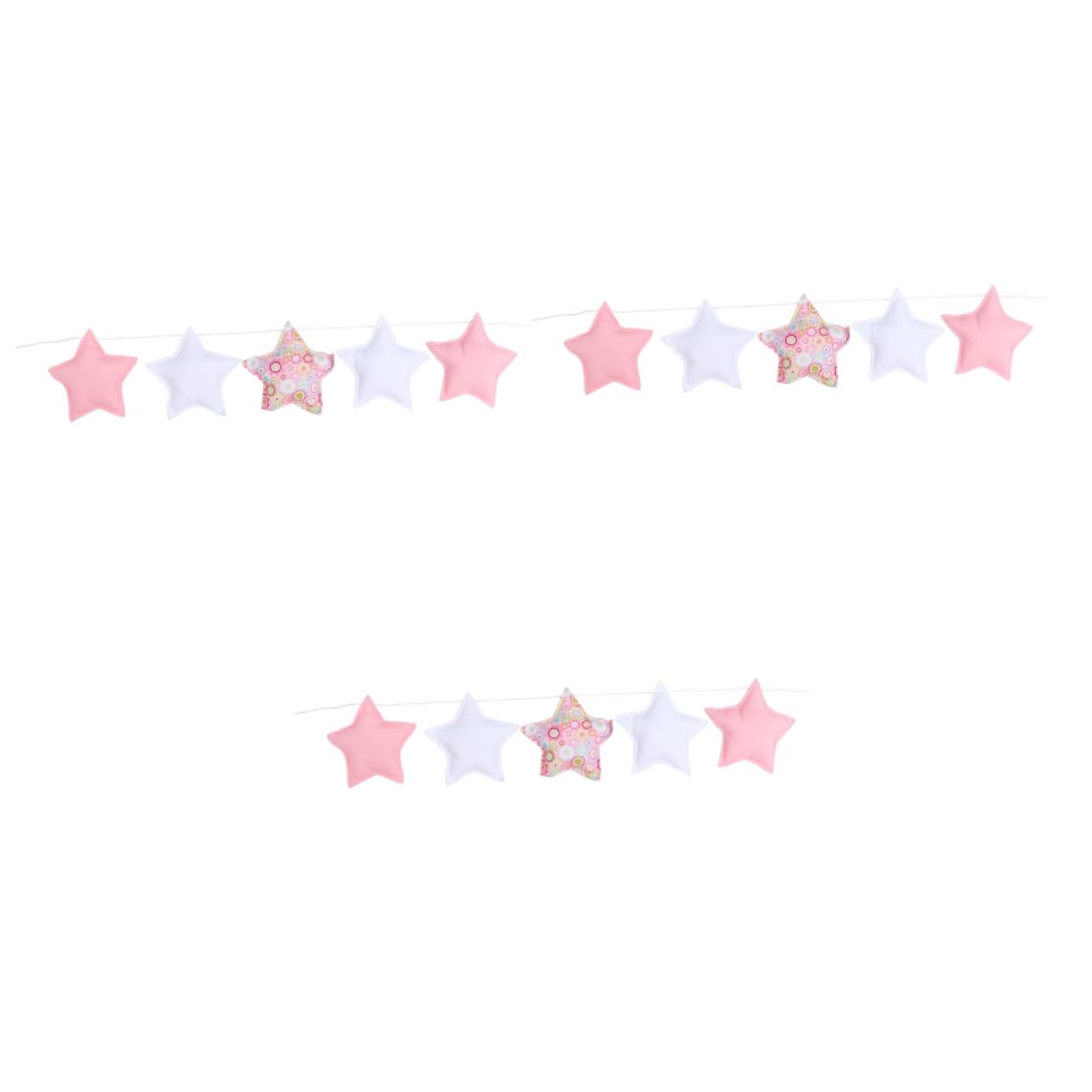 VICASKY 3piezas Guirnalda De Estrellas para Decoración De Estrellas y Adorno Colgante para Habitaciones Infantiles