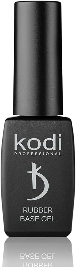 Rubber Base Gel | Kodi Professional |12 ml (0.42 oz) | Gel LED/UV Nail Polish Coat Soak | Original Products| for Long Lasting Nails Layer| Easy to Use, Non-Toxic & Scentless