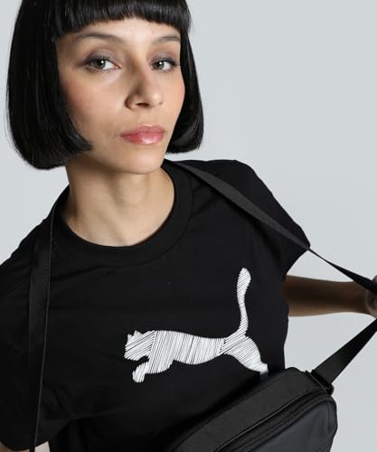 Image of Puma Women's Solid Relaxed Fit T-Shirt