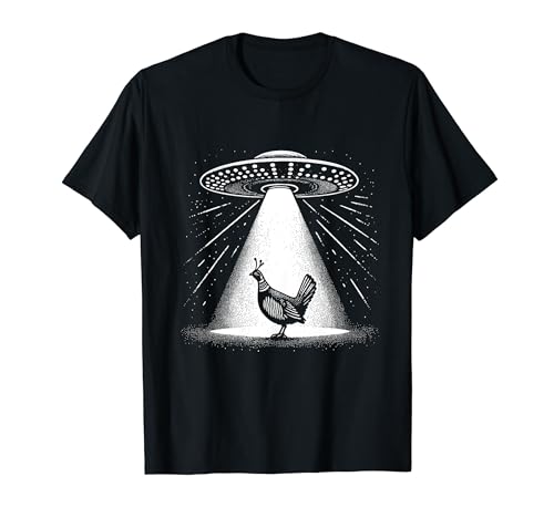 Perdiz Papá Mamá Amante - Funny Alien UFO Camiseta