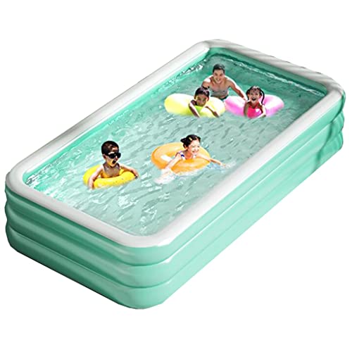 Piscina per bambini pieghevole, non gonfiabile, per adulti, da