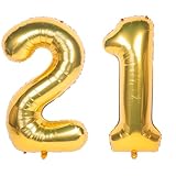 40 Inch gold Number Balloons Helium Foil Mylar Balloon Birthday Party banquet Decoration 21