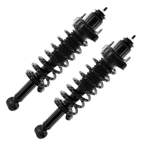 Image of Detroit Axle - 6pc Struts Suspension Kit for 2008 2009 2010 Mitsubishi Lancer [GTS] 4 Front Rear Struts with Coil Spring Assembly 2 Front Sway Bar End Links Replacement