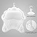SMZCTYI Luxurious Bath Pillow, Ergonomic Spa Bath Pillows for Tub Neck Head and Shoulder Support Bath Accessories for Jacuzzi, Hot Tub