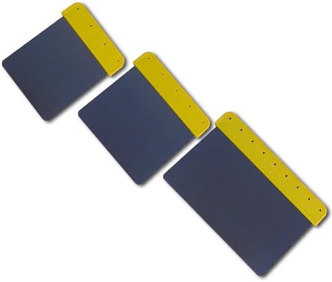 Wellforce 14218 3 Pcs 3'' 4'' 6'' inch Filling and Taping Knife Set Blue Steel Soft Grip Handle