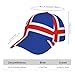 Flag of Iceland Baseball Cap Adjustable Size for Running Workouts and Outdoor Activities All Seasons