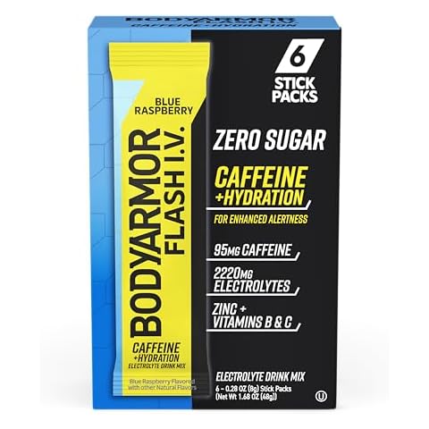 BODYARMOR Caffeine Flash I.V. Electrolyte Mix Cover