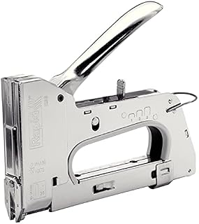 Rapid Heavy Duty Manual Staple Gun PRO R28 for No. 28 Staples, Cable Tacker with Easy-to-Squeeze Trigger, 3-step Force Adjuster, and All-Steel Casing and Wear Parts, Made in Sweden (20511710)