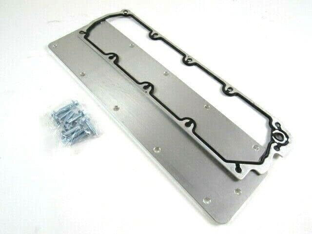 Ls2 Ls3 Gen4 5.3 6.0 Billet Alum Valley Plate w Gasket & Hardware Raw E42212
