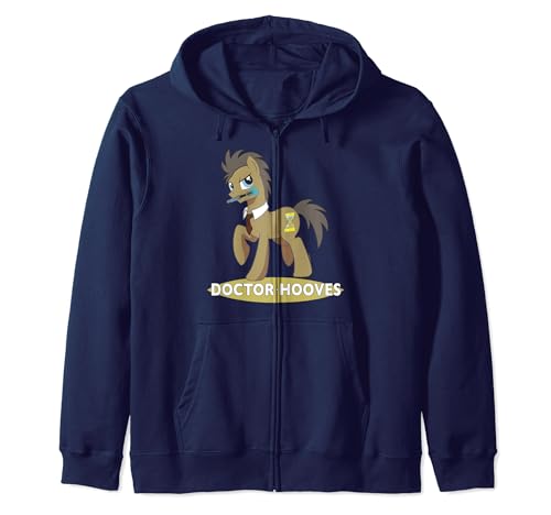 Sweat Doctor Hooves My Little Pony à capuche zippé geek