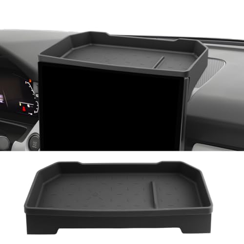 Image of CDEFG for 2026 Mazda CX-5 Center Console Dashboard Storage Screen Tray | for 2026 Mazda CX5 (S /Select /Preferred /Premium /Premium Plus) Accessories Silicone Screen Organizer Behind Touchscreen Tray