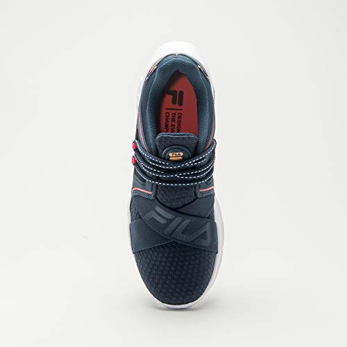 Tênis, Springy, Fila, Feminino, Marinho/Rosa/Cobre, 36