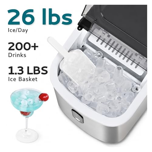 Máquina de Hielo Portátil para Encimera miniatura 2