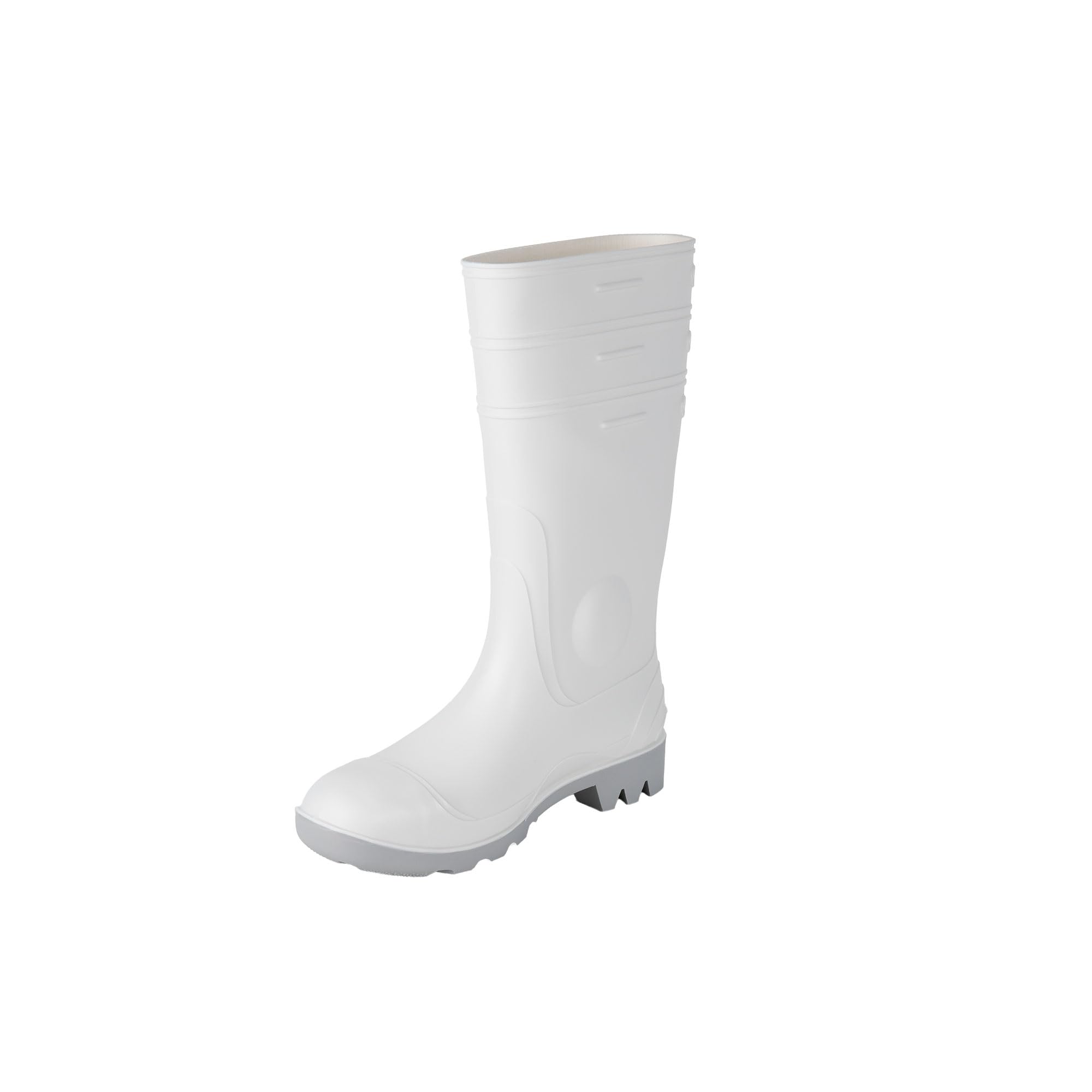 Cofan Botte de Travail Étanche | Haute de Sécurité S 4 | Couleur Blanche | Pointure 38 | Embout en Acier | Fabriquée en PVC Nitrile