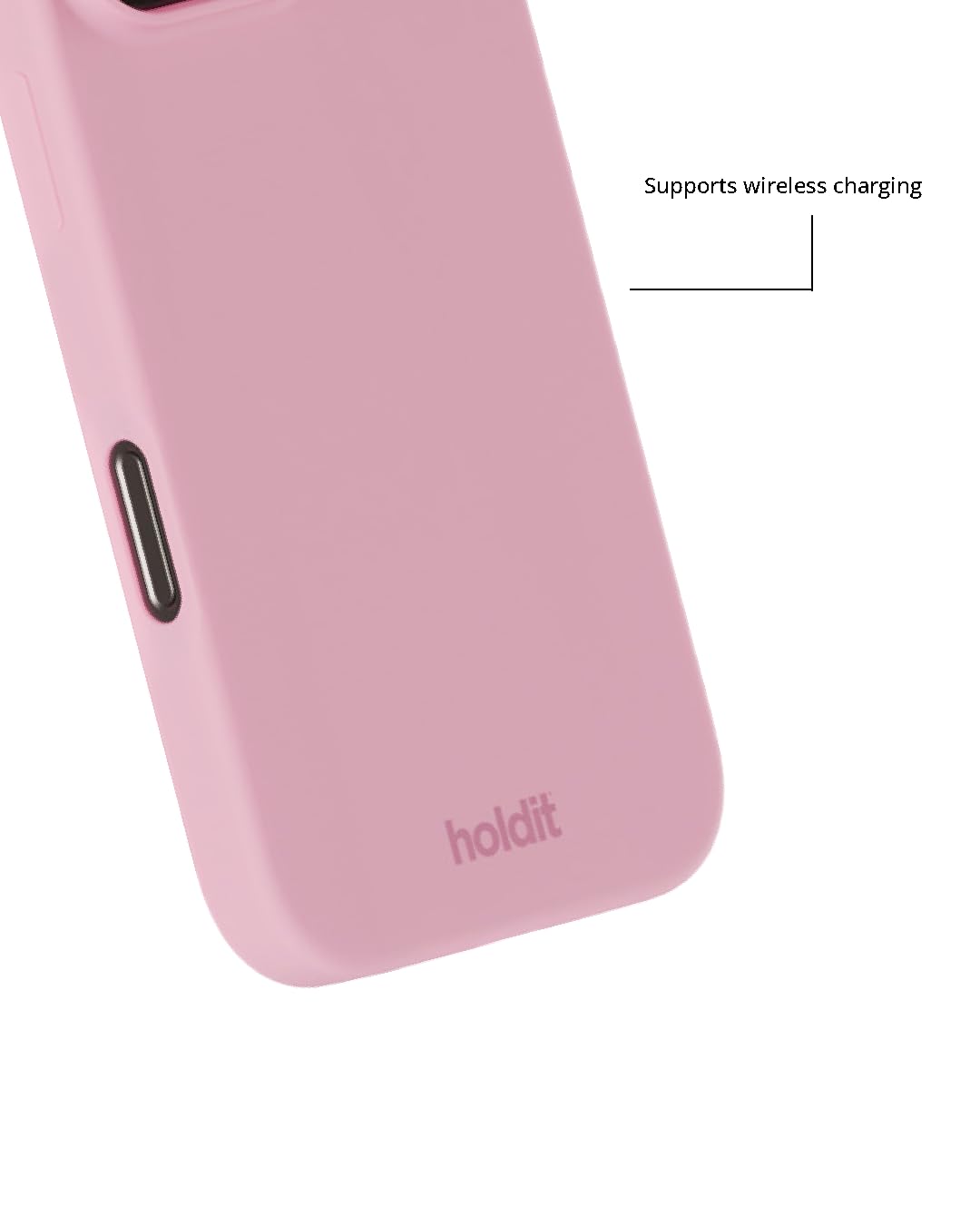 Amazon.co.jp: Holdit スマホケース (iPhone 16 pro/パステルピンク
