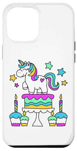 iPhone 14 Plus Magical Unicorn Cake Topper with Rainbow Stars