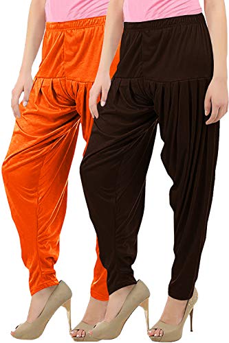 Image of Buy That Trendz Patiala Salwar for Women Viscose Patiala Pant Combo