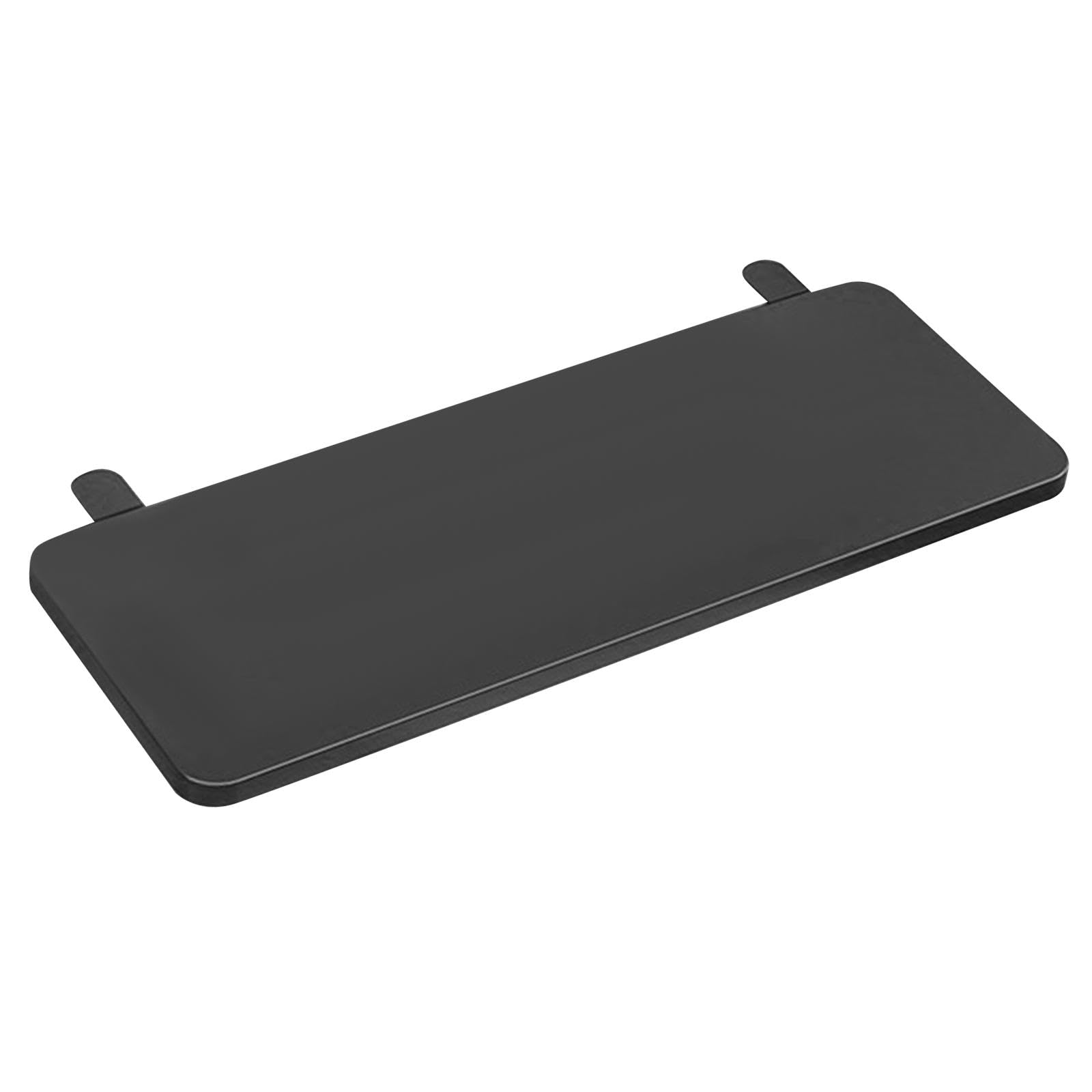 Prolunga per Scrivania, Pannello Allargabile, per Ufficio Domestico, Pieghevole, Supporto Robusto, Multifunzionale, 50 X 20 Cm, Supporto per Polsi, Nero