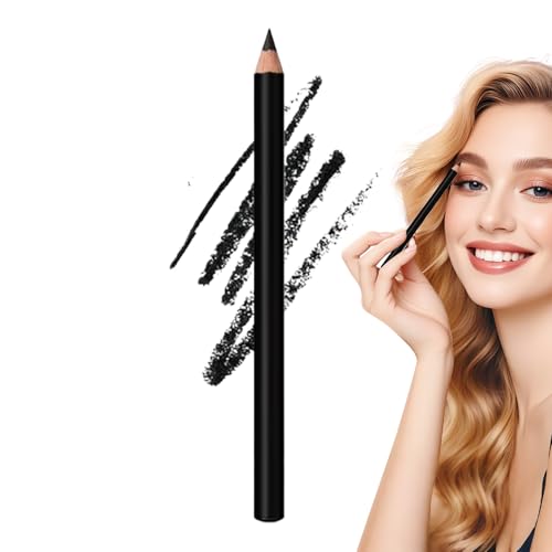 Lápiz Delineador De Ojos - Lápiz Cosmético Afilable - Resistente A Manchas Y Portátil Para Uso Diario