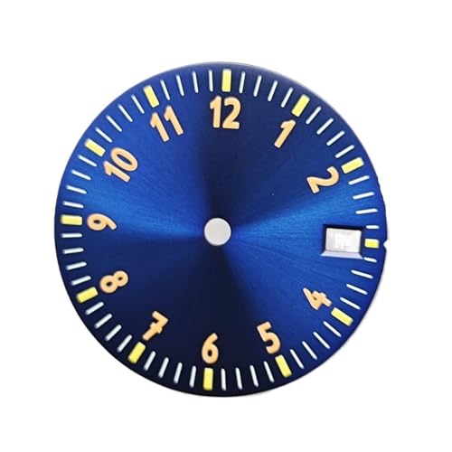 ZHGUIMING 28.5MM EHb`_C NH35 fW^_C O[ EHb`tFCX NH35/NH36/4R/7S[ugpEHb`ANZT[(Swirl marks blue)