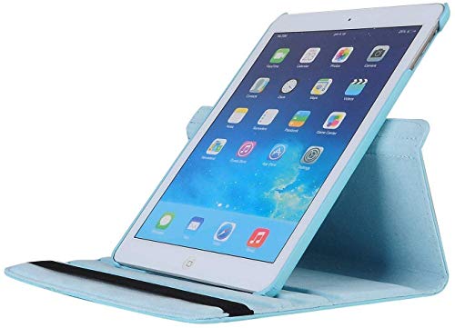 Image of Mcart Faux Leather Premium Flip Air 2 Case for Apple ipad air 2 Covers 9.7 Inch for Apple iPad Air 2 Model. A1566, A1567 ipad 6 (Sea Blue)