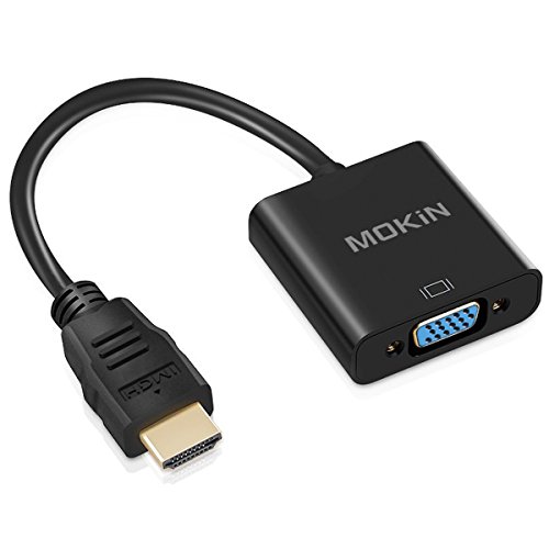 MOKiN 6470177 HDMI Male to VGA Female Video Converter Adapter Cable