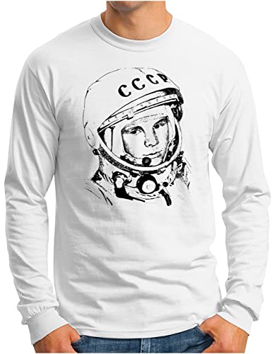T-shirt manches longues Juri Gagarin look urbain et passion espace pour homme