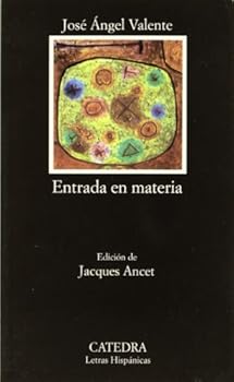 Paperback Entrada en materia (Letras Hispánicas) (Spanish Edition) [Spanish] Book