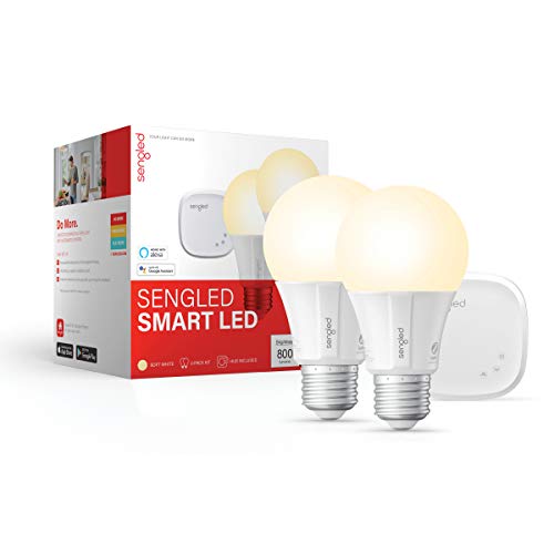 Sengled Smart light Bulb Starter Kit, Smart Bulbs that Work with Alexa