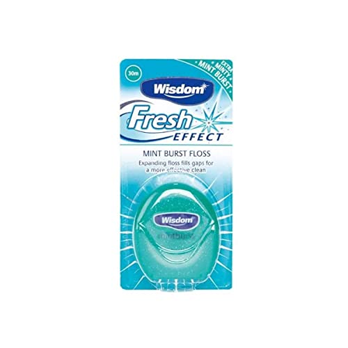 Wisdom Fresh Effect Floss Toothbrush, Mint Burst