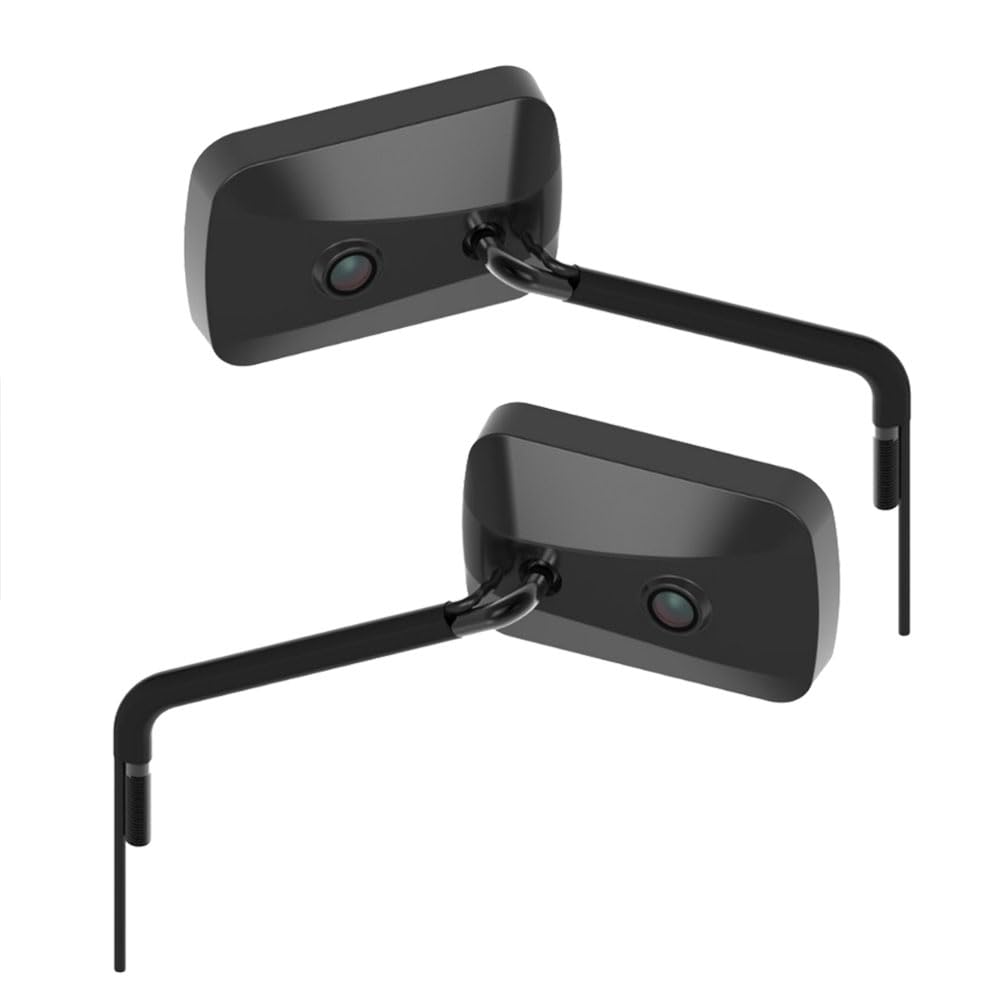 Dashcam per Moto 2K HD Hotspot Mobile Specchio Retrovisore Alimentato da USB Telecamera Panoramica per Sport All'Aperto Azione