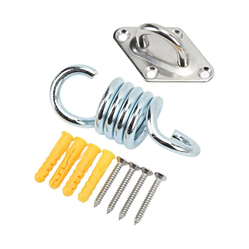 Haofy Kit de Suspension au Plafond en Acier Inoxydable, Crochet de Support de Suspension Durable pour Hamac et Balançoire, capacité de 551lb