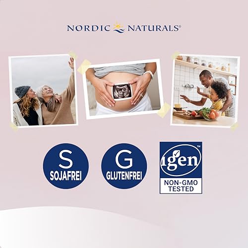 Nordic Naturals, DHA, 90 glutenfreie Softgels, 830mg DHA je Dosis, Sojafrei, GMO frei, Erdbeergeschmack – Bild 3