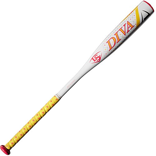 Louisville Slugger 2018 Diva -11.5 Fast Pitch Bat, 27"/15.5 oz