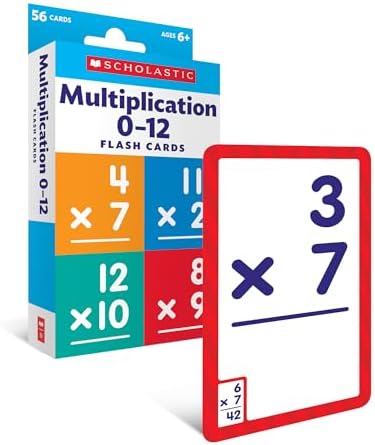 Flash Cards: Multiplication 0 - 12 - 2