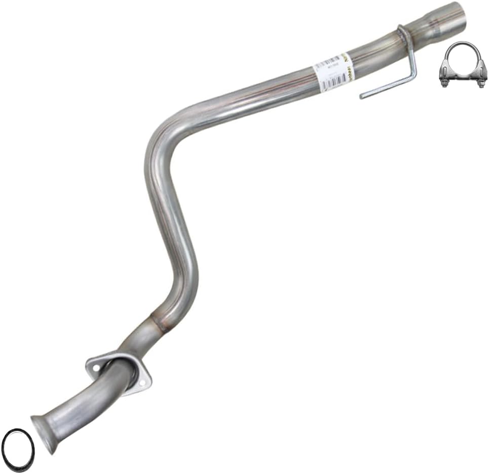 Northeastern Exhaust | Stainless Steel - Direct Fit Exhaust Front Pipe Compatible for Jeep Cherokee 1996-1999 4.0L - Include Gasket and Clamp | Automotive Replacement Part