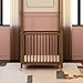 Babyletto Rolli All-Stages® Midi Crib Conversion Kit in Natural Walnut, Greenguard Gold Certified, FSC Certified, Portable & Adjustable with Pad Included