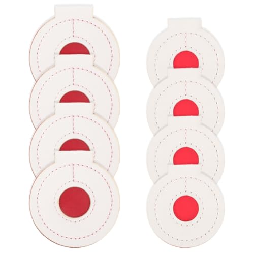 TOBBOMEY 8Pcs Microfiber Practice Targets Weather-Resistant Accuracy Tool for Outdoor Skill Improvement Versatile Accessories for Competitive Training