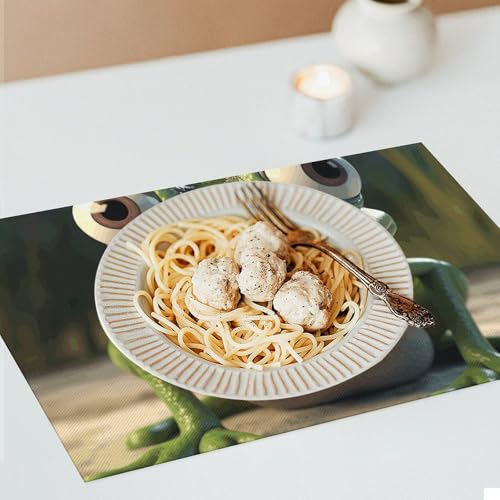Set de table grenouille imperméable idéal pour les fêtes de vacances en extérieur - 8